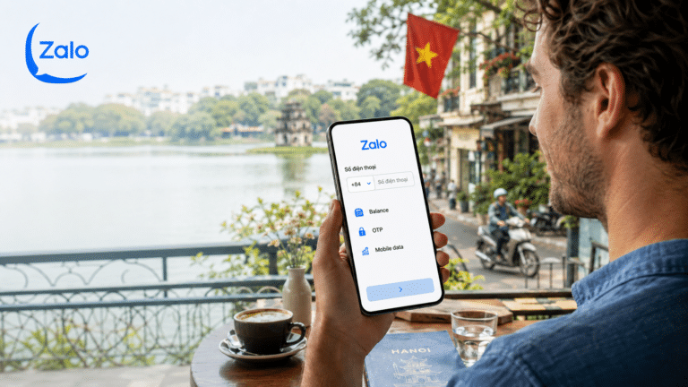 How to Use Zalo in Vietnam as a Foreigner: Sign-Up and Verification
