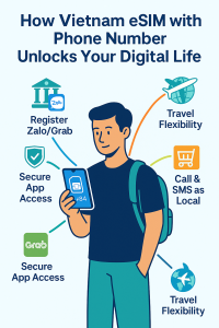 How Vietnam eSIM with Phone Number Unlocks Your Digital Life