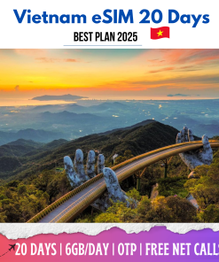 Vietnam eSIM 20 Days 6GB