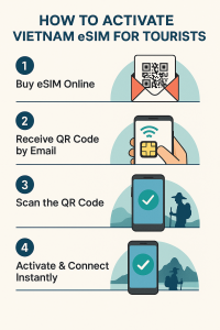 How to activate Vietnam eSIM for tourists – Step-by-step guide