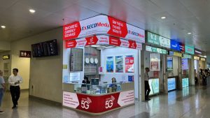 Vietnam Airport SIM booth location