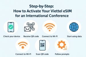 Step-by-Step: How to Activate Your Viettel eSIM for an International Conference