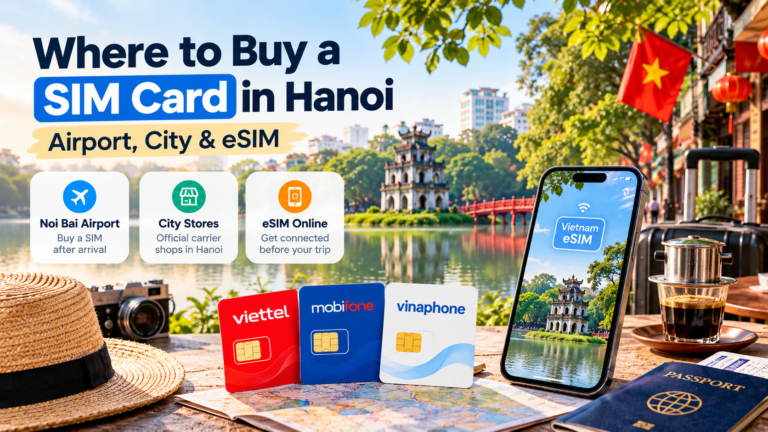 Where to Buy a SIM Card in Hanoi: Airport, City & eSIM